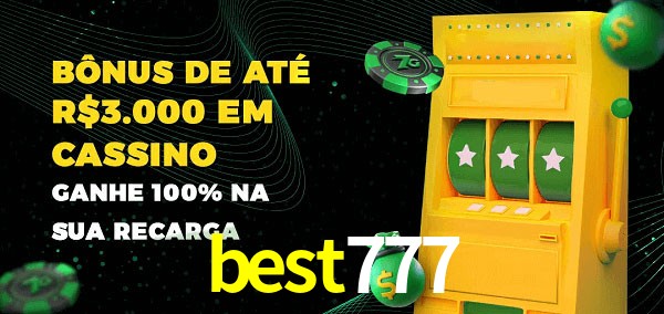 best777 melhor bônus de depósito